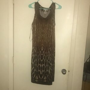 Studio One Cheetah Safari Print Dress